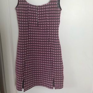 Plaid top shop dress